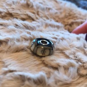 Glass Troll Bead “sand beach”